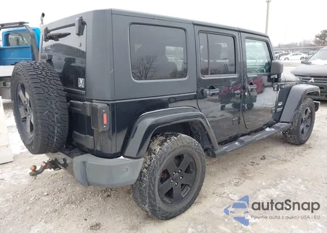 2008 Jeep Wrangler Unlimited Sahara из США, поврежденный, VIN 1J8GA591X8L647898